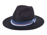 Indigo Panama Hat - Handwoven - Bigalli Hats USA - Flyclothing LLC