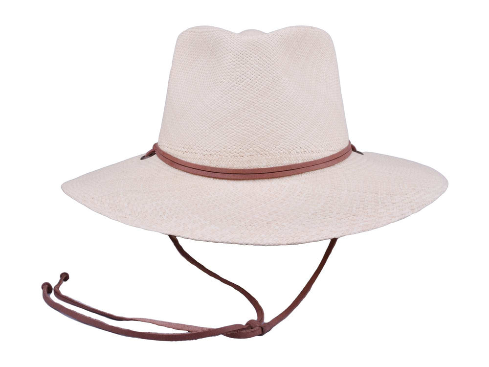 Panama Hat Kalahari with chin starp - Bigalli Hats USA - Flyclothing LLC