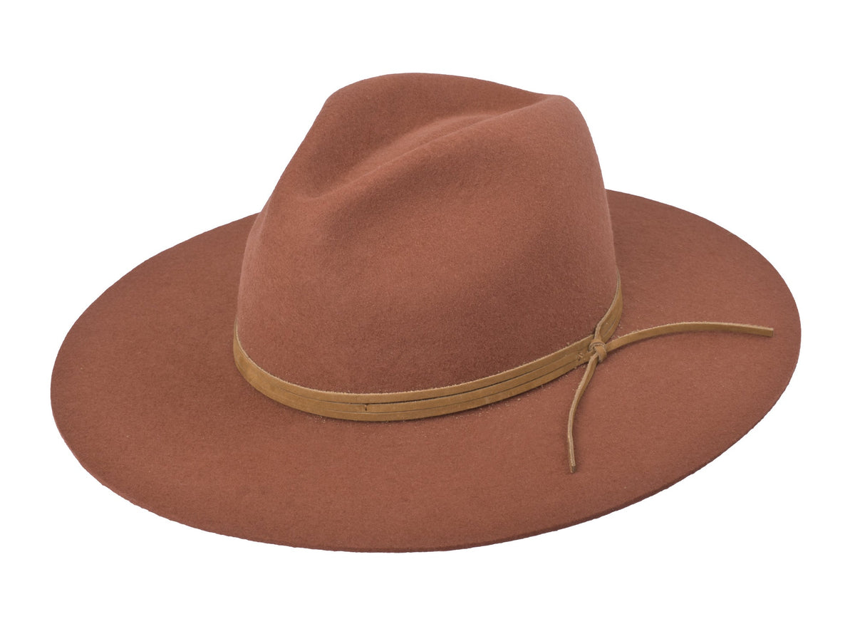 Lake Women's Wool Felt Fedora