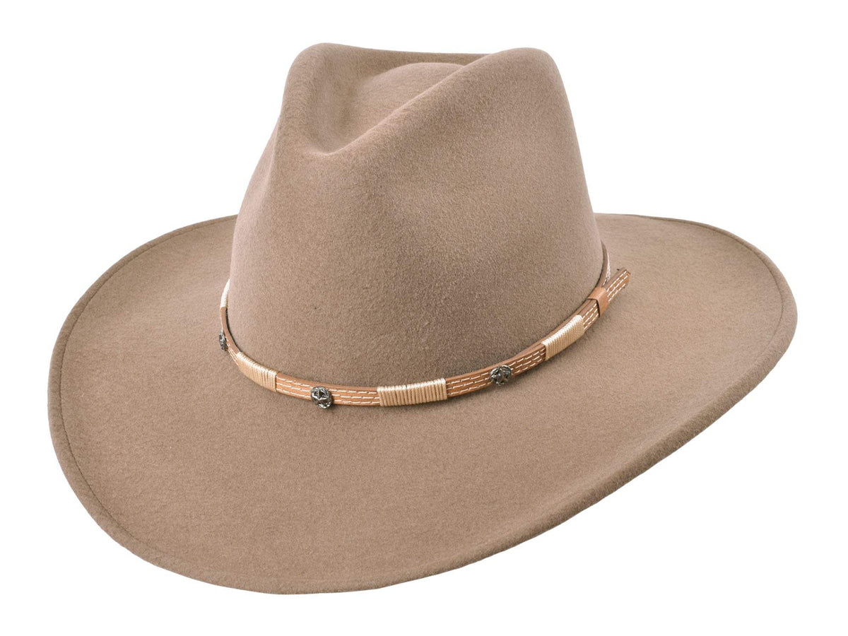 Outdoor Hat Merino Wool Felt Hat Long Trail - Bigalli Hats USA - Flyclothing LLC