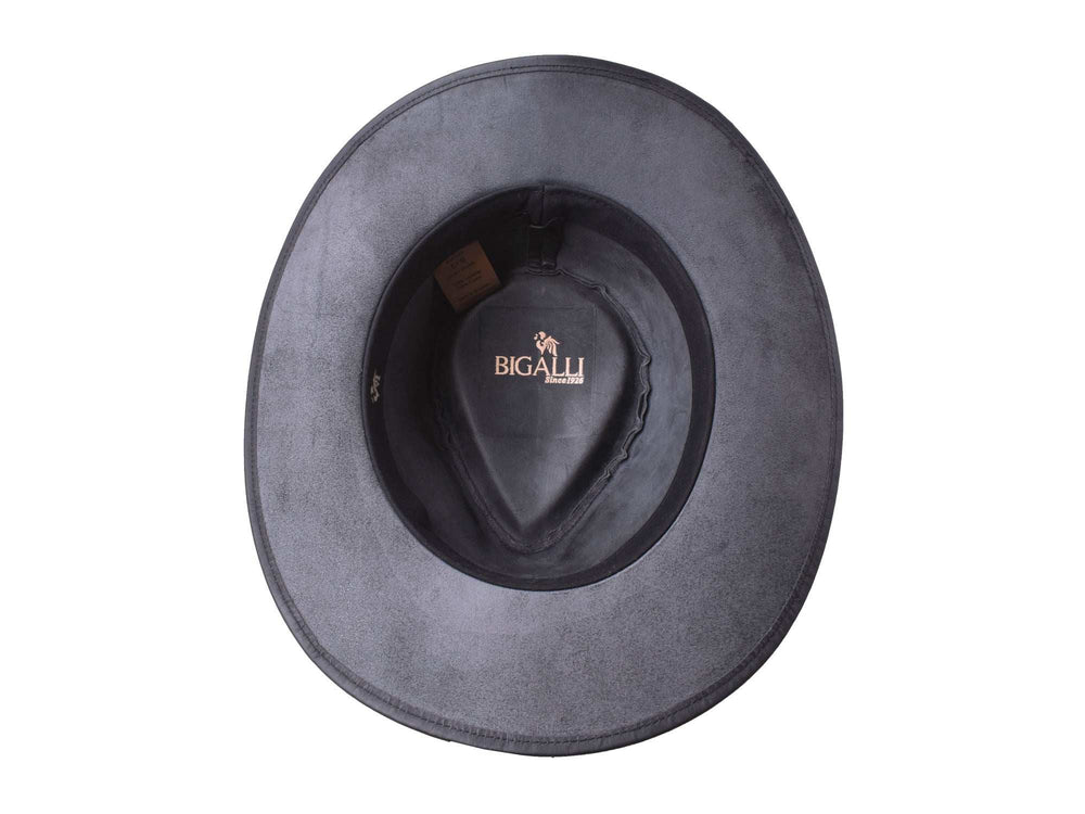 Leather Hat - Melbourne - Bigalli Hats USA - Flyclothing LLC