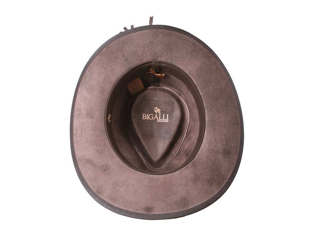 Leather Hat - Melbourne - Bigalli Hats USA - Flyclothing LLC