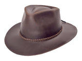 Leather Hat - Melbourne - Bigalli Hats USA - Flyclothing LLC