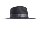 Onyx Panama Hat - Handwoven Hat - Bigalli Hats USA - Flyclothing LLC