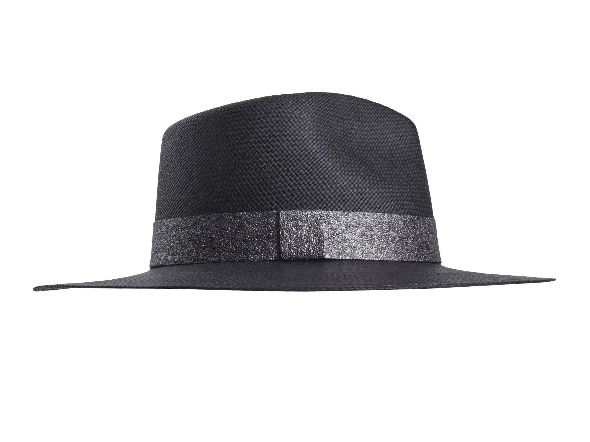 Onyx Panama Hat - Handwoven Hat - Bigalli Hats USA - Flyclothing LLC