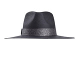 Onyx Panama Hat - Handwoven Hat - Bigalli Hats USA - Flyclothing LLC