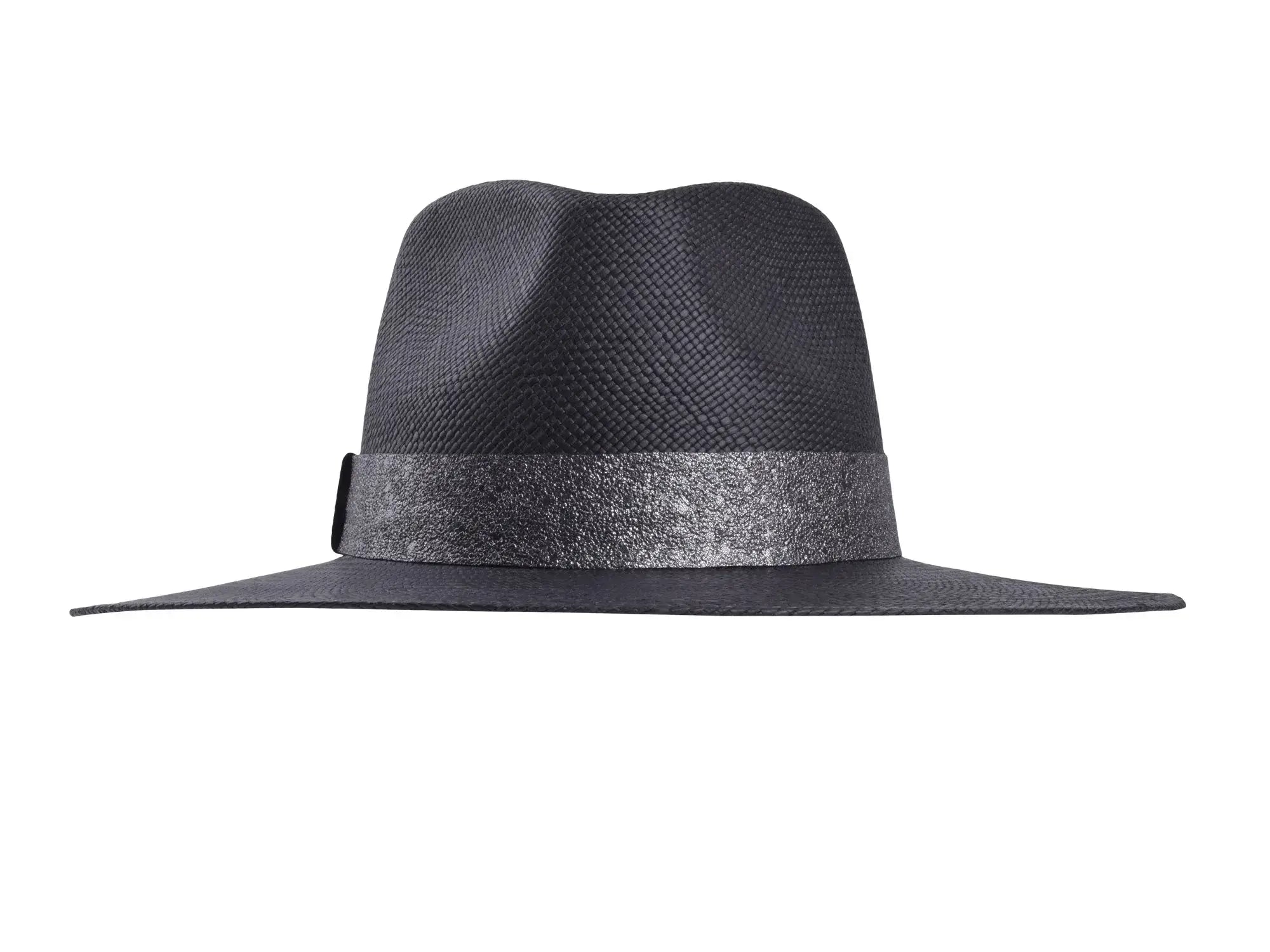 Onyx Panama Hat - Handwoven Hat - Bigalli Hats USA - Flyclothing LLC