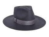 Onyx Panama Hat - Handwoven Hat - Bigalli Hats USA - Flyclothing LLC