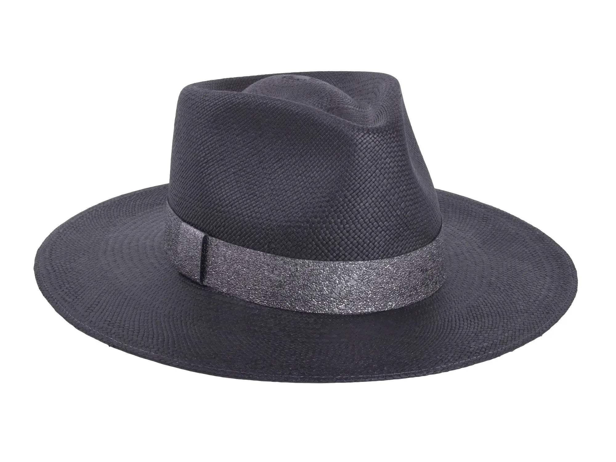 Onyx Panama Hat - Handwoven Hat - Bigalli Hats USA - Flyclothing LLC