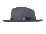 Classic Wool Felt Fedora Hat Phillip - Bigalli Hats USA - Flyclothing LLC