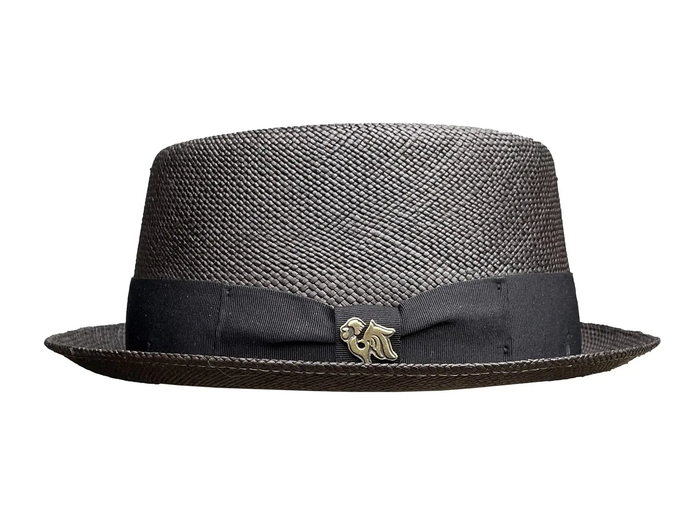 Pork Pie Trilby Panama Hat - Handwoven - Bigalli Hats USA - Flyclothing LLC