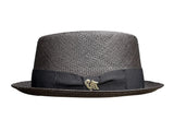 Pork Pie Trilby Panama Hat - Handwoven - Bigalli Hats USA - Flyclothing LLC