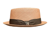 Pork Pie Trilby Panama Hat - Handwoven - Bigalli Hats USA - Flyclothing LLC