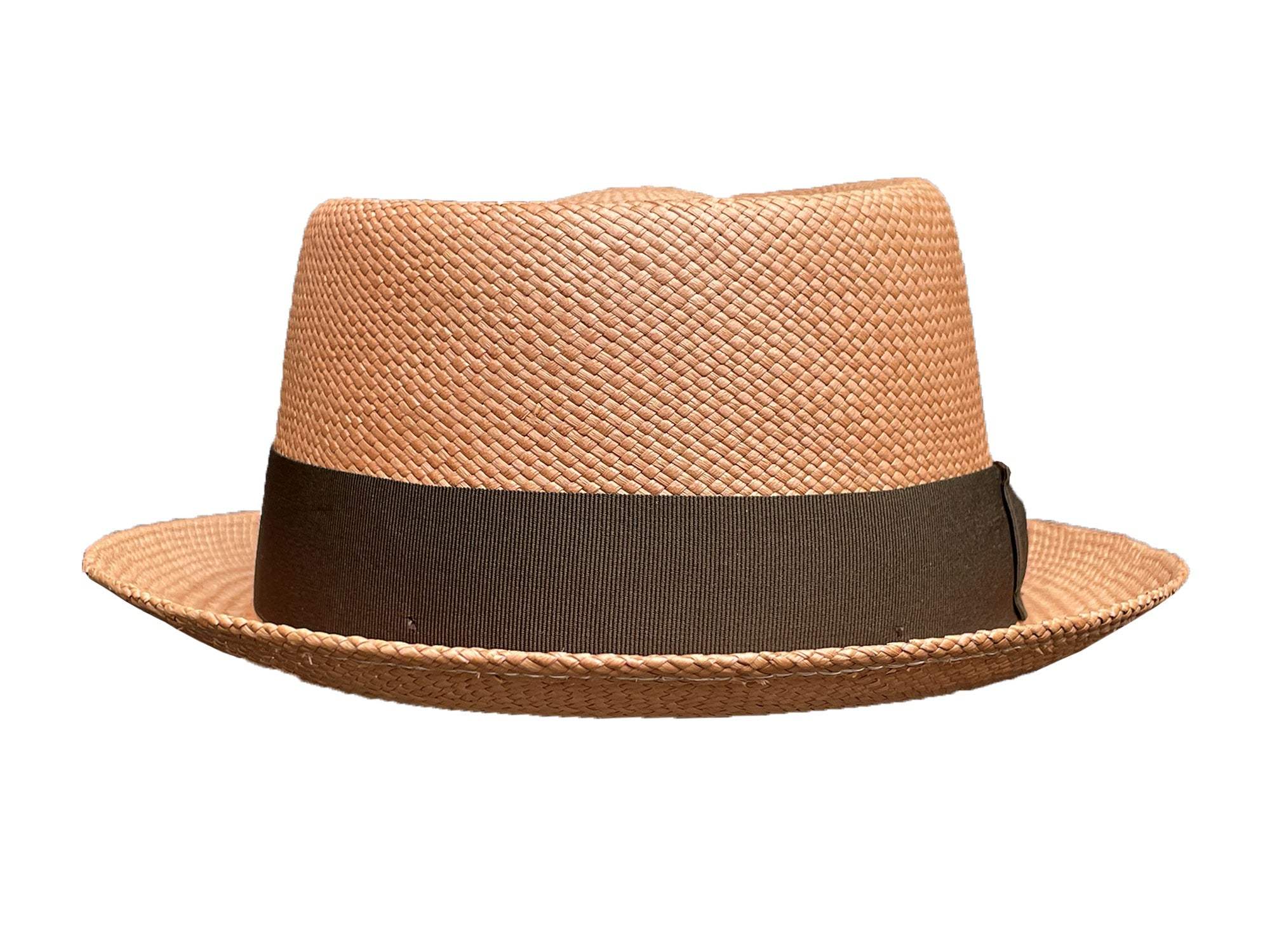 Pork Pie Trilby Panama Hat - Handwoven - Bigalli Hats USA - Flyclothing LLC