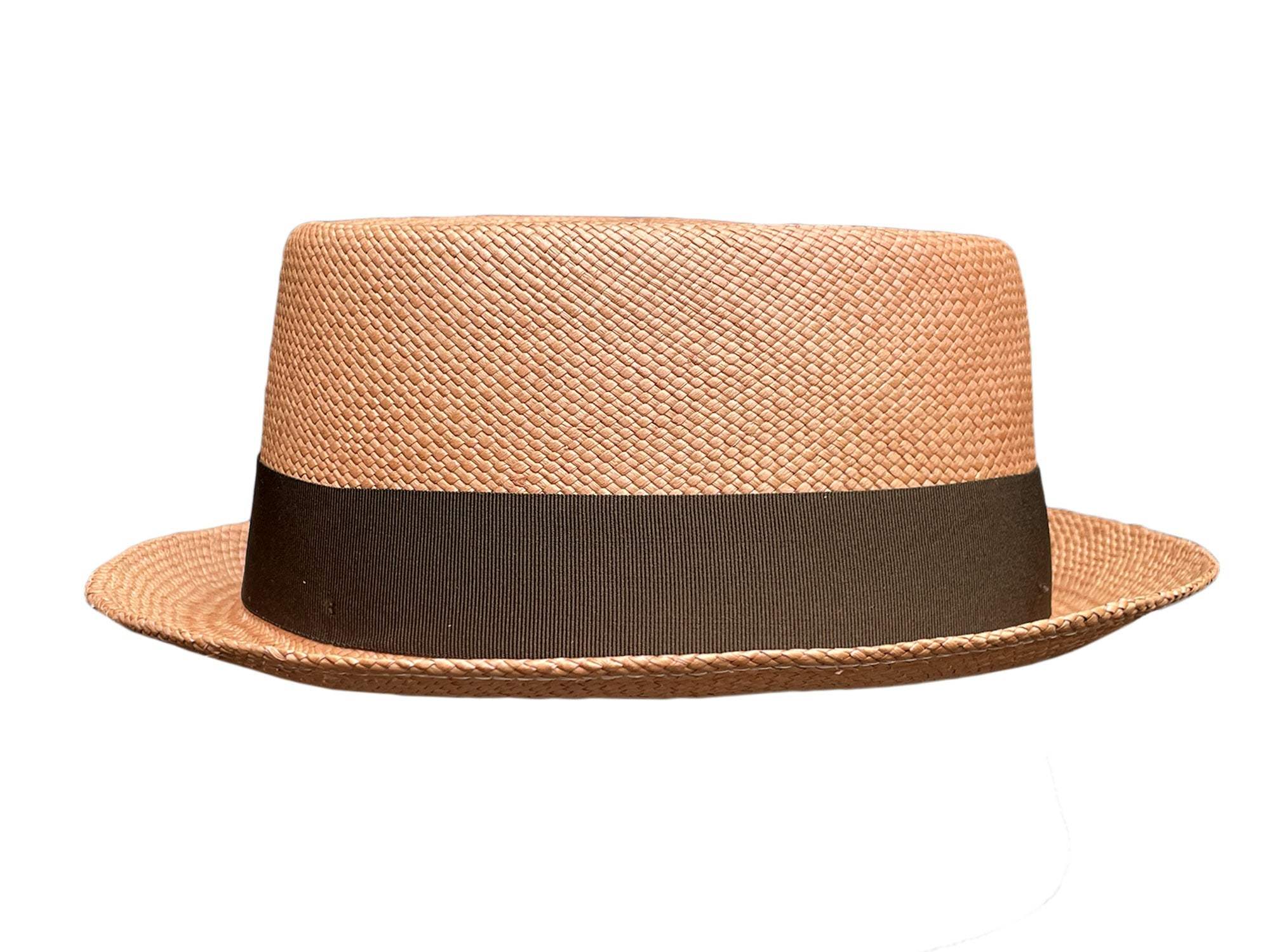 Pork Pie Trilby Panama Hat - Handwoven - Bigalli Hats USA - Flyclothing LLC