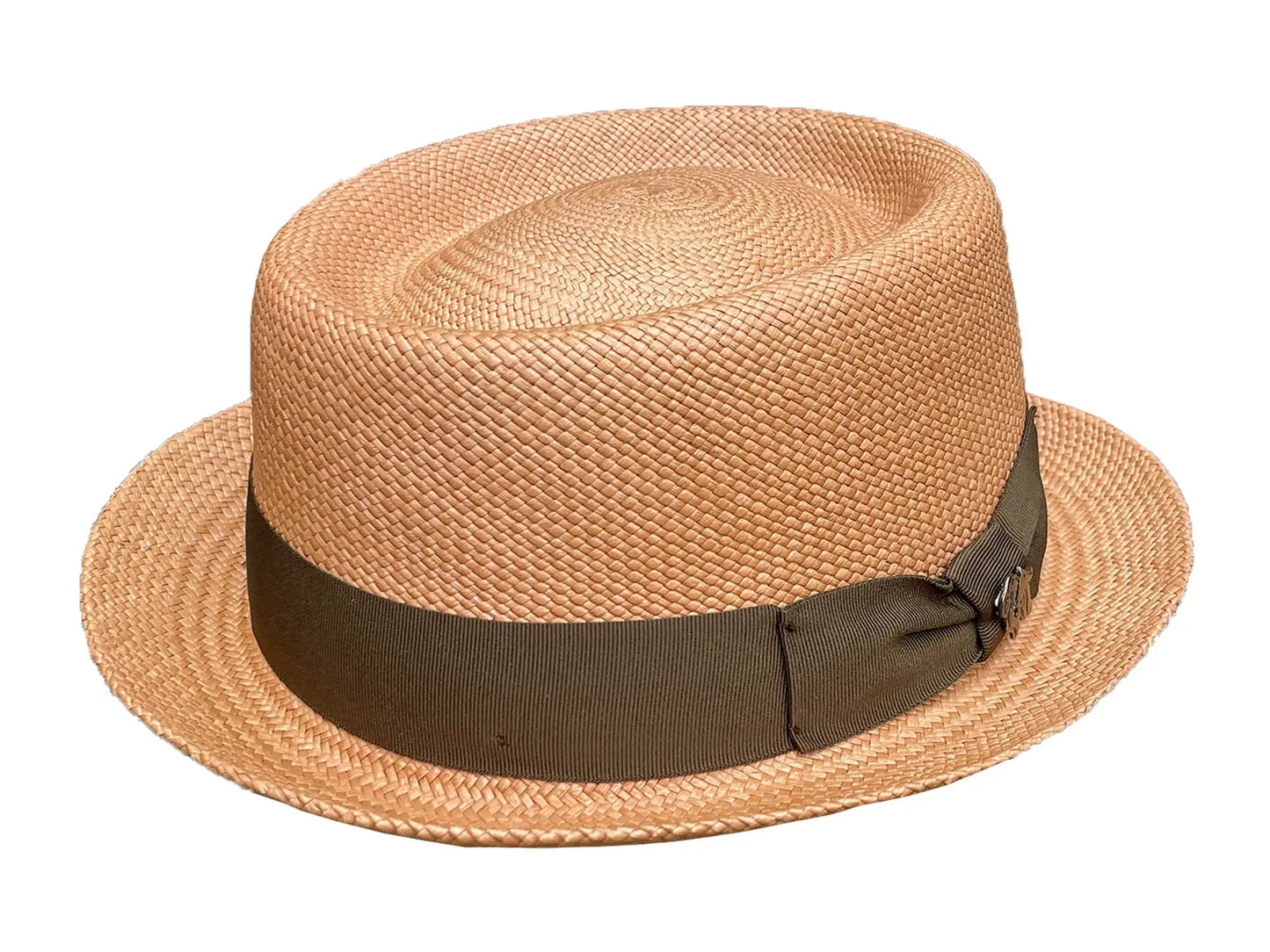 Pork Pie Trilby Panama Hat - Handwoven - Bigalli Hats USA - Flyclothing LLC