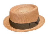 Pork Pie Trilby Panama Hat - Handwoven - Bigalli Hats USA - Flyclothing LLC