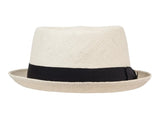 Pork Pie Trilby Panama Hat - Handwoven - Bigalli Hats USA - Flyclothing LLC