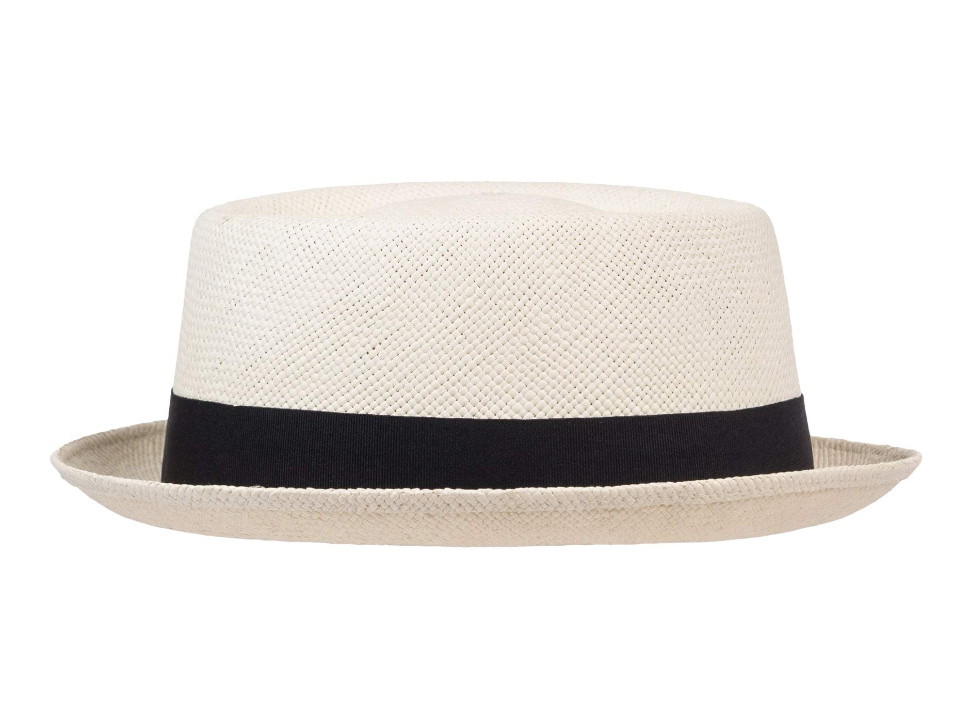 Pork Pie Trilby Panama Hat - Handwoven - Bigalli Hats USA - Flyclothing LLC