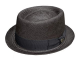 Pork Pie Trilby Panama Hat - Handwoven - Bigalli Hats USA - Flyclothing LLC