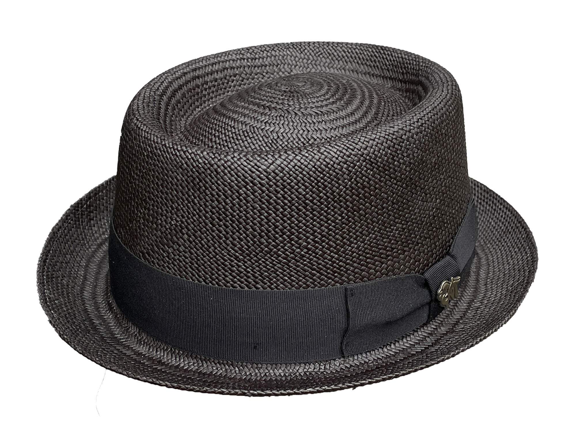 Pork Pie Trilby Panama Hat - Handwoven - Bigalli Hats USA - Flyclothing LLC