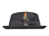 Wool Felt Classic Hat Pork Pie Stingy - Bigalli Hats USA - Flyclothing LLC