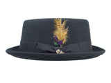 Pork pie Stingy Wool Felt - Bigalli Hats USA - Flyclothing LLC