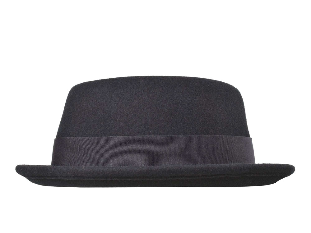 Wool Felt Classic Hat Pork Pie Stingy - Bigalli Hats USA - Flyclothing LLC