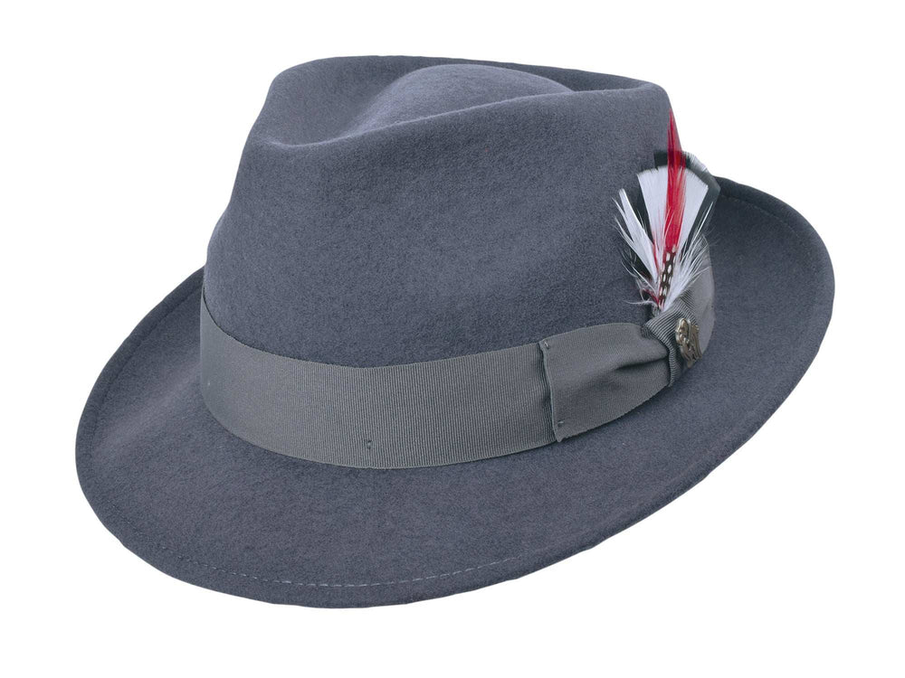 Wool Felt Fedora Hat Quickstep - Bigalli Hats USA - Flyclothing LLC