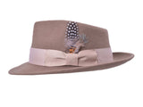 Wool Felt Fedora Hat Quickstep - Bigalli Hats USA - Flyclothing LLC