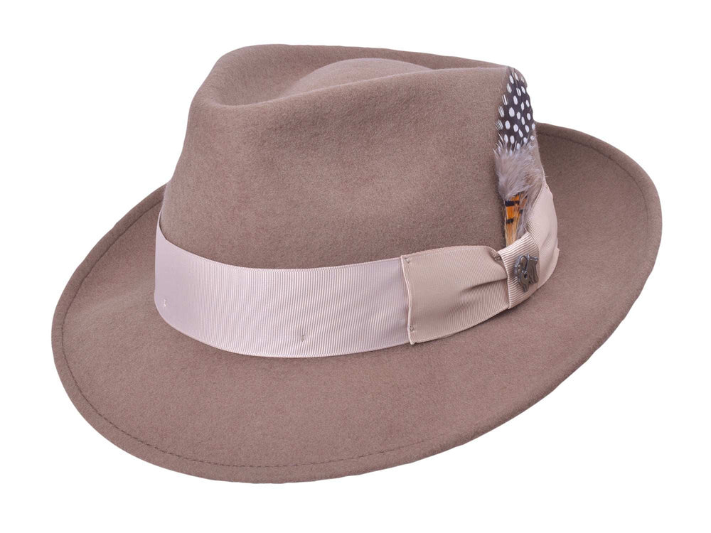 Wool Felt Fedora Hat Quickstep - Bigalli Hats USA - Flyclothing LLC
