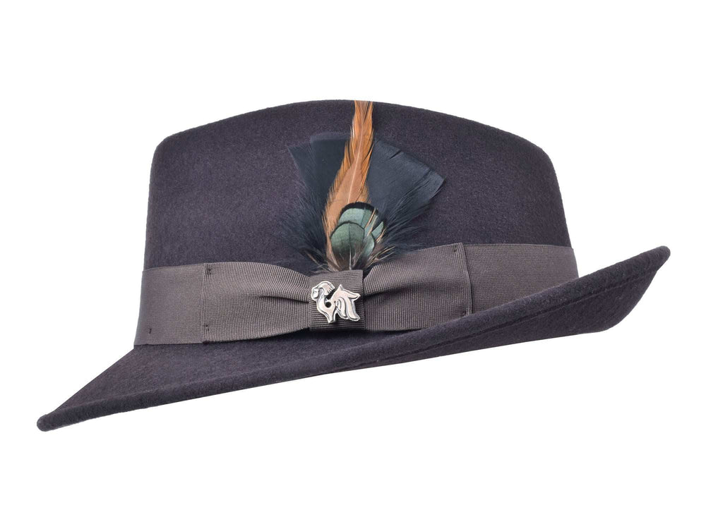 Wool Felt Fedora Hat Quickstep - Bigalli Hats USA - Flyclothing LLC