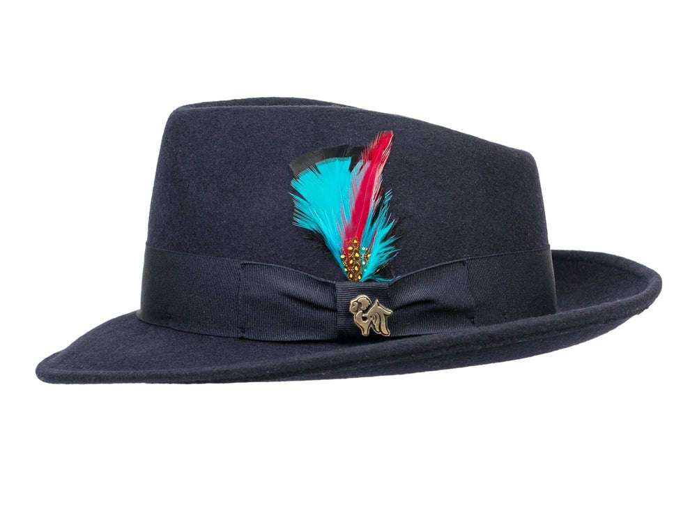 Wool Felt Fedora Hat Quickstep - Bigalli Hats USA - Flyclothing LLC