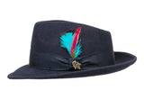 Wool Felt Fedora Hat Quickstep - Bigalli Hats USA - Flyclothing LLC