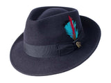 Wool Felt Fedora Hat Quickstep - Bigalli Hats USA - Flyclothing LLC