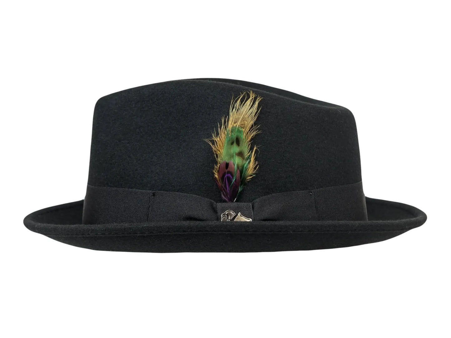 Wool Felt Fedora Hat Classic Roma Stingy - Bigalli Hats USA - Flyclothing LLC