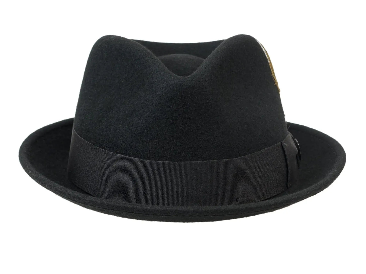 Wool Felt Fedora Hat Classic Roma Stingy - Bigalli Hats USA - Flyclothing LLC