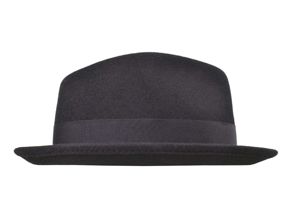 Wool Felt Fedora Hat Classic Roma Stingy - Bigalli Hats USA - Flyclothing LLC