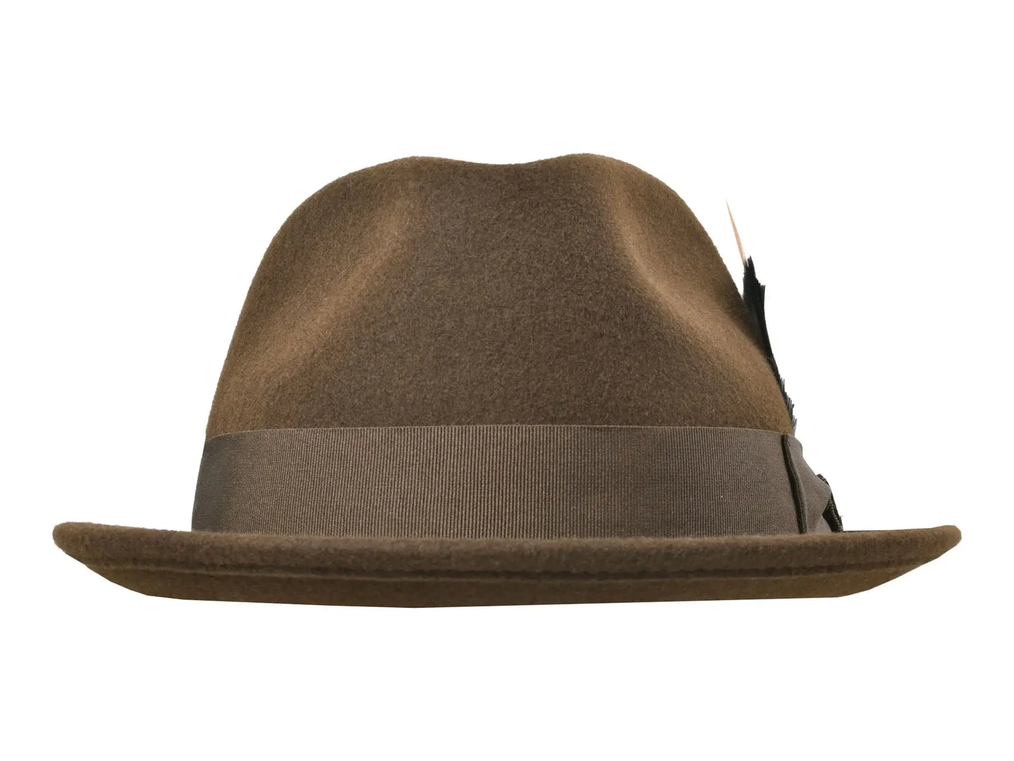 Wool Felt Fedora Hat Classic Roma Stingy - Bigalli Hats USA - Flyclothing LLC