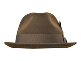 Wool Felt Fedora Hat Classic Roma Stingy - Bigalli Hats USA - Flyclothing LLC