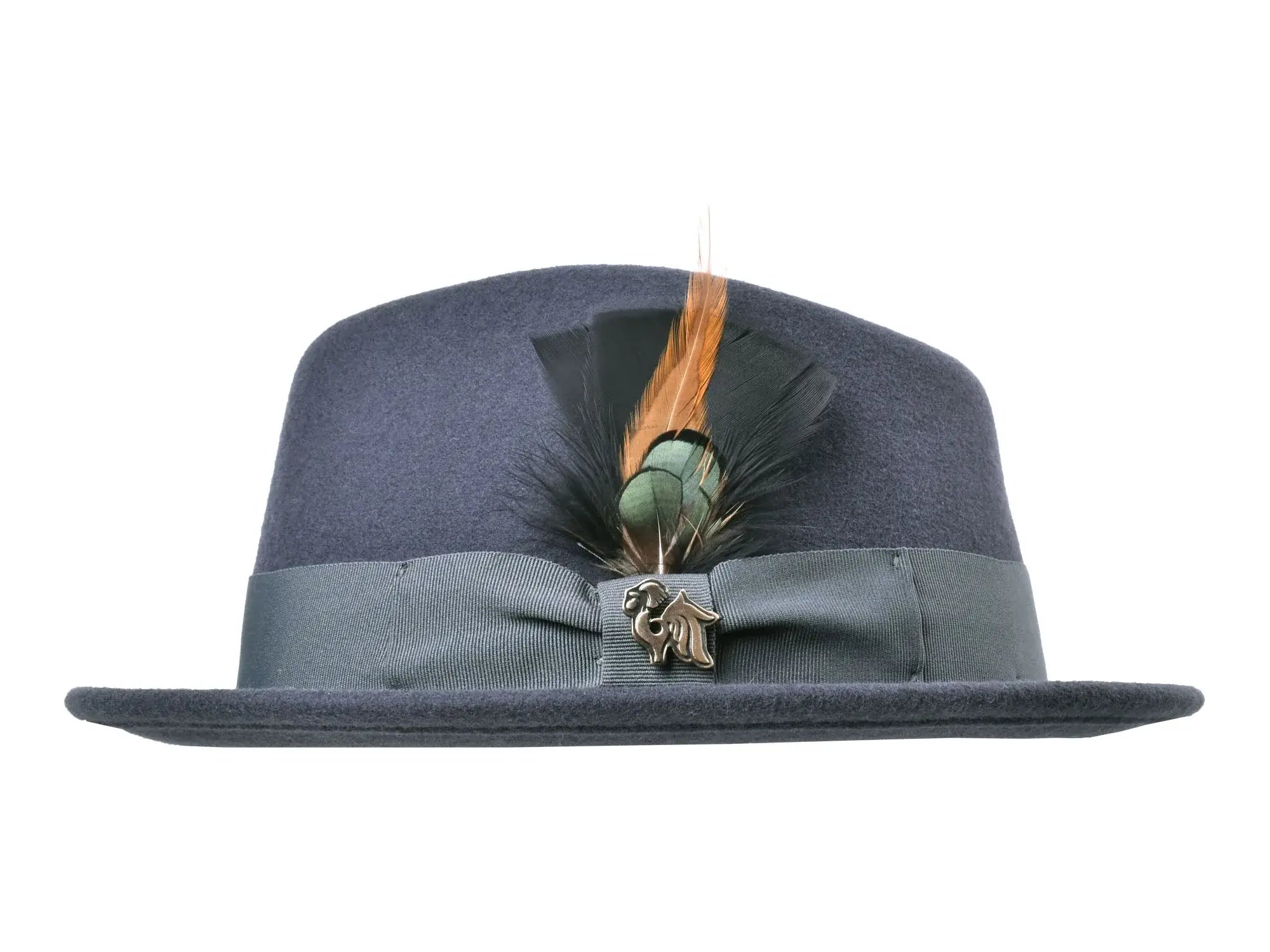 Wool Felt Fedora Hat Classic Roma Stingy - Bigalli Hats USA - Flyclothing LLC