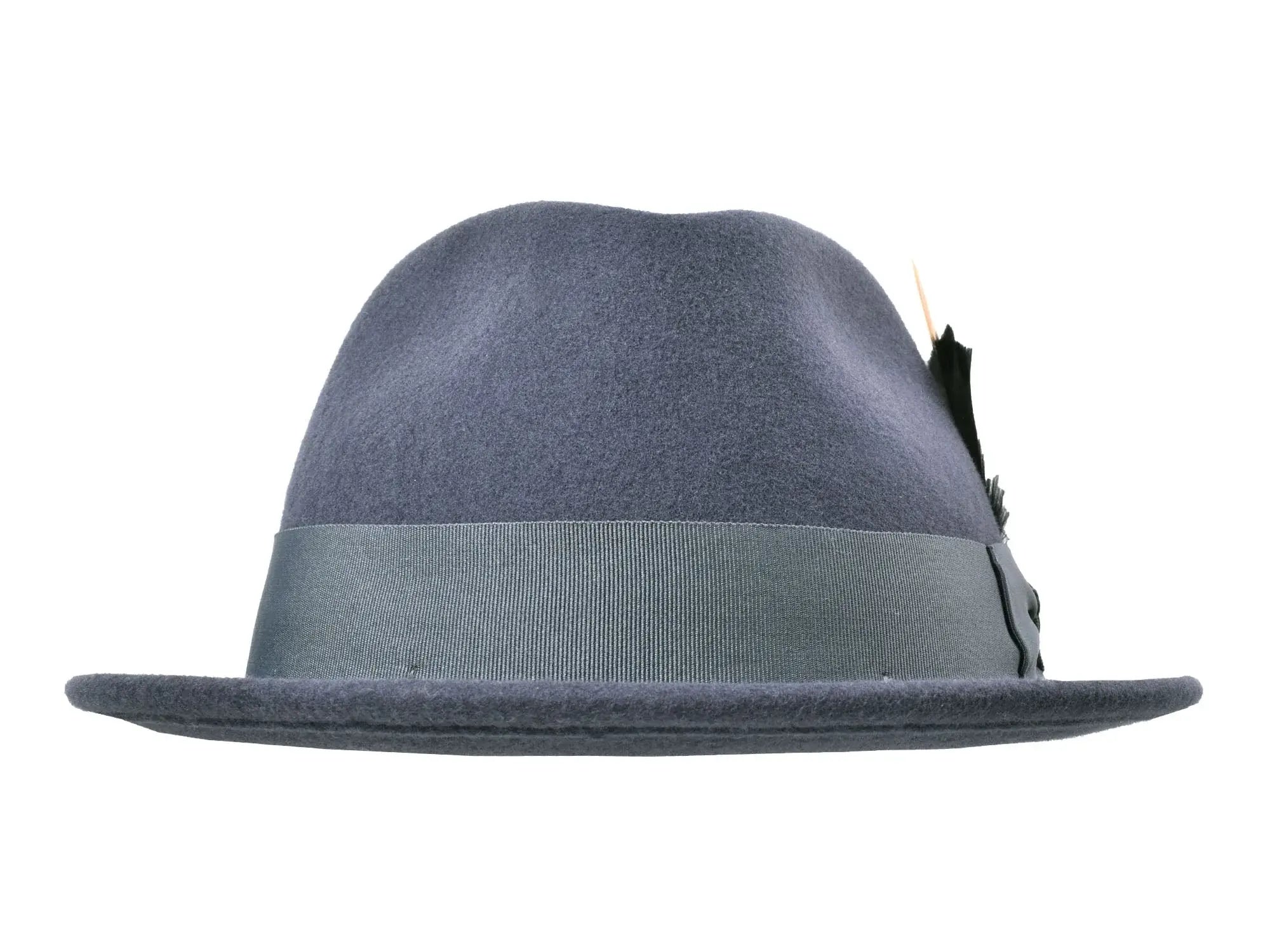 Wool Felt Fedora Hat Classic Roma Stingy - Bigalli Hats USA - Flyclothing LLC