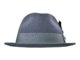 Wool Felt Fedora Hat Classic Roma Stingy - Bigalli Hats USA - Flyclothing LLC