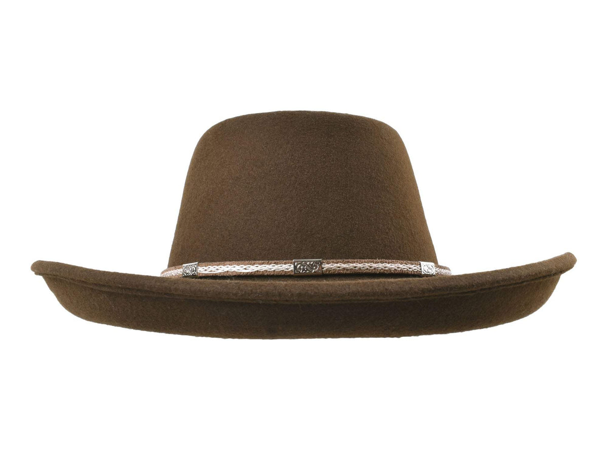 Outdoor Merino wool felt hat Rust - Bigalli Hats USA - Flyclothing LLC