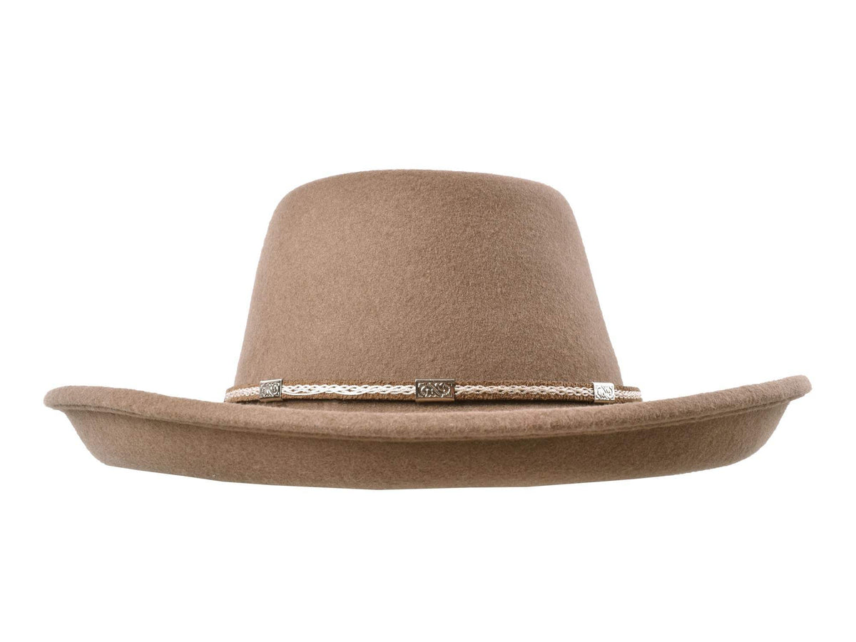 Outdoor Merino wool felt hat Rust - Bigalli Hats USA - Flyclothing LLC