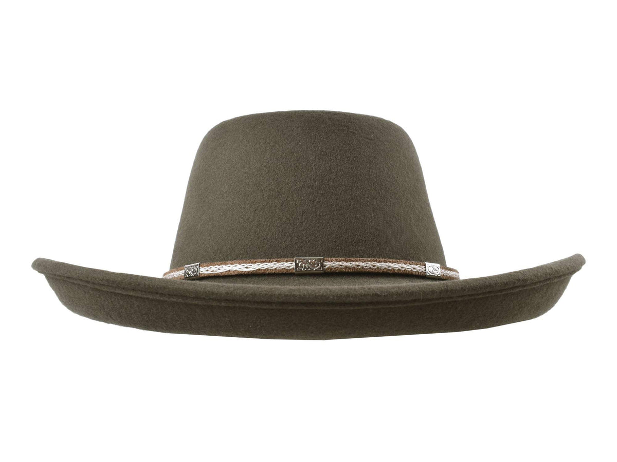 Outdoor Merino wool felt hat Rust - Bigalli Hats USA - Flyclothing LLC
