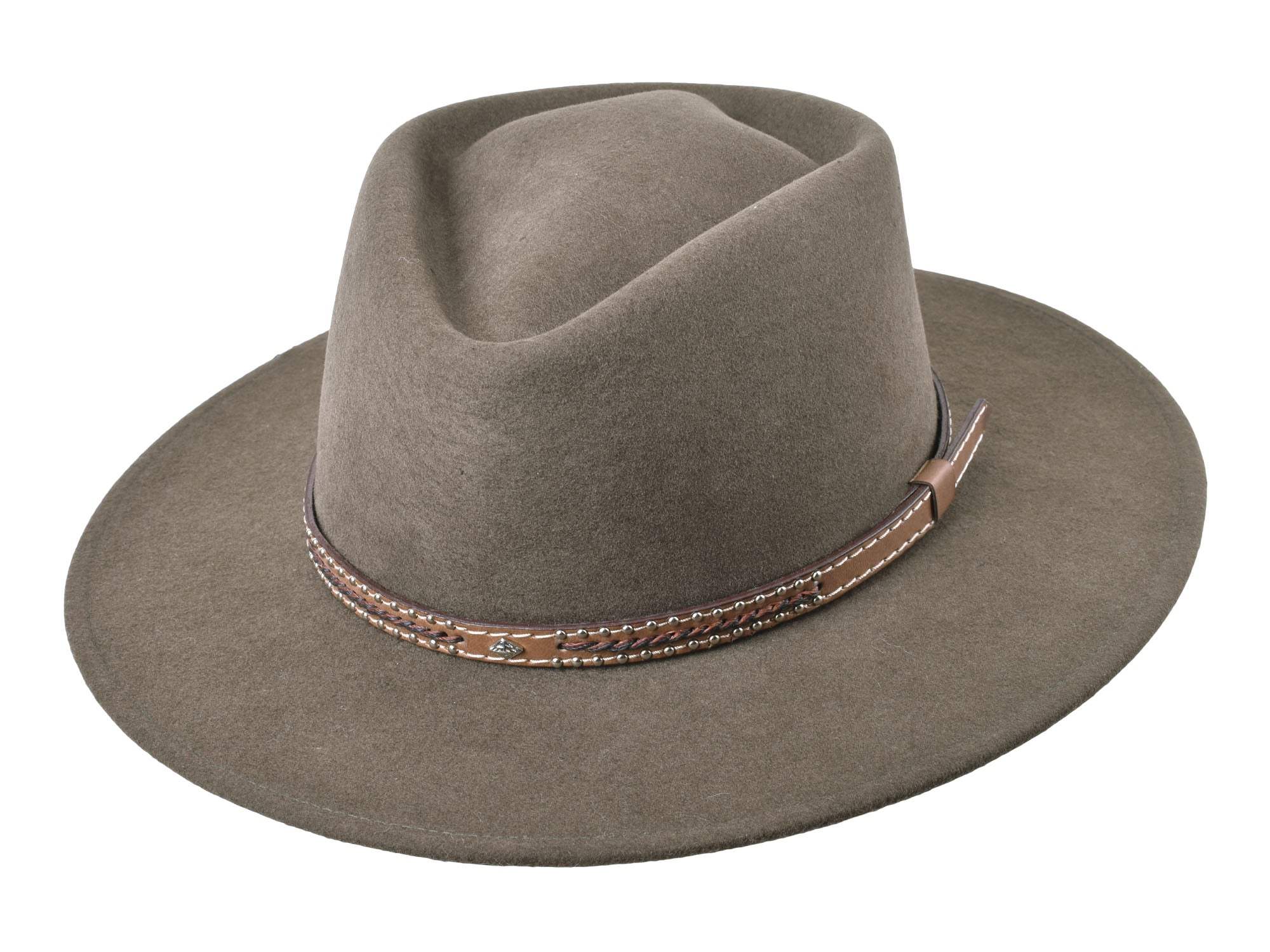 Outdoor Merino Wool Felt Hat Rider - Bigalli Hats USA - Flyclothing LLC