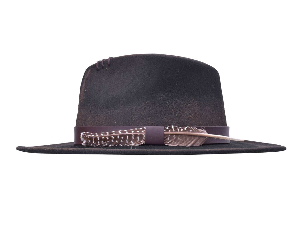 Stylish Wool Felt Hat Merino Zingaro - Bigalli Hats USA - Flyclothing LLC