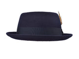 Wool Felt Classic Hat Pork Pie Stingy - Bigalli Hats USA - Flyclothing LLC