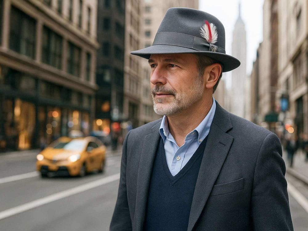 Wool Felt Hat Milano - Bigalli Hats USA - Flyclothing LLC